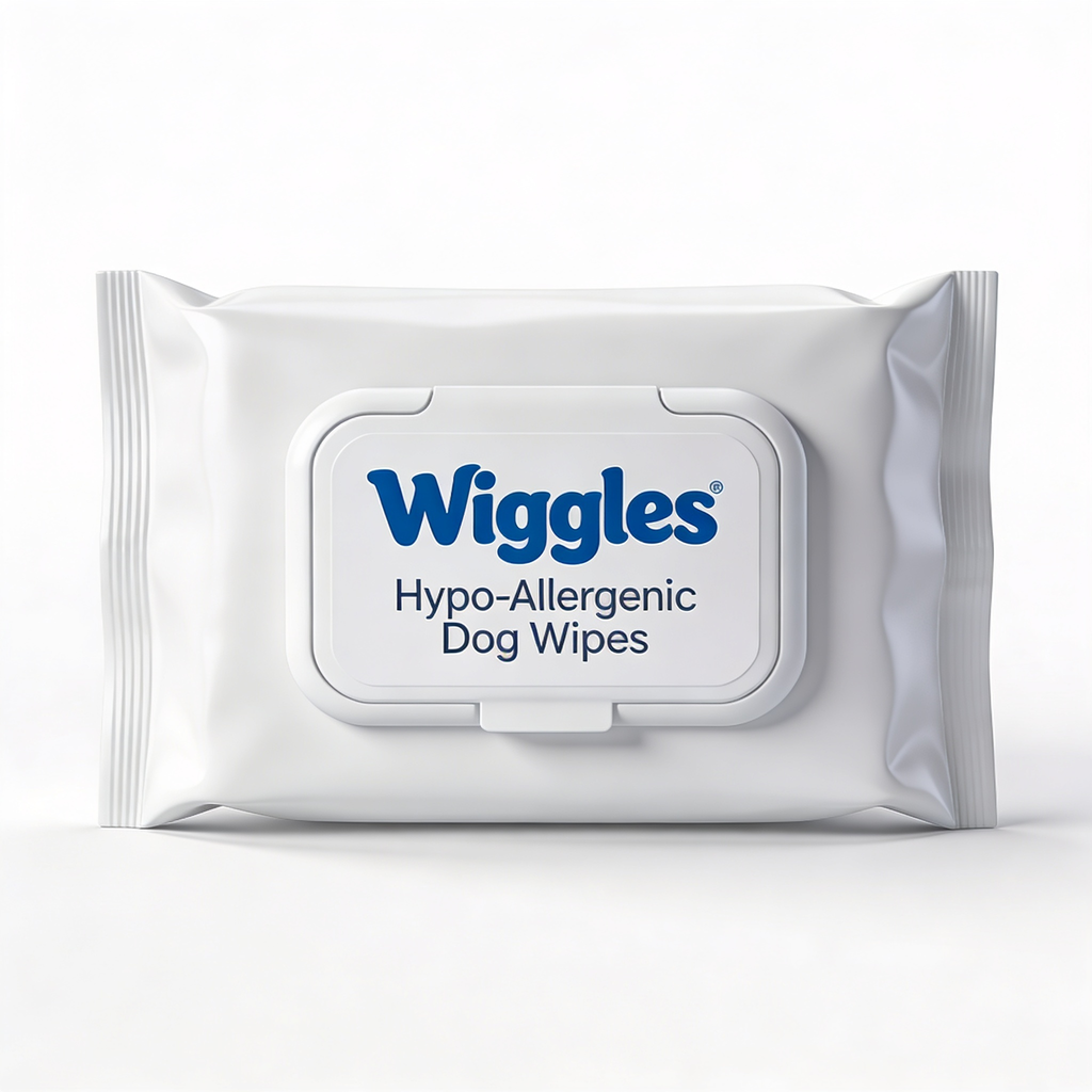 FrancenePet Hypoallergenic Dog Wipes for Sensitive Skin, Fragrance-Free Waterless Cleansing Cloths for Paws, Face, and Dog Body, No SLS, Parabens, or DEA, 100 Count